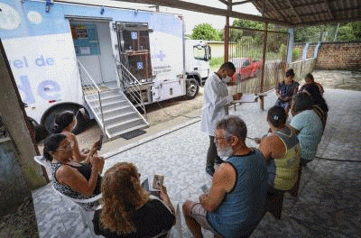 Cinco comunidades terão atendimento na unidade itinerante de saúde